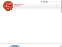 Tablet Screenshot of orac.ca
